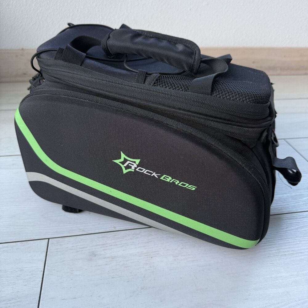 ROCKBROS Bike Rack Bag Trunk Waterproof Bicycle Rear Seat Cargo Pannier Handbag